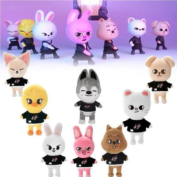 20cm Kpop Stray Kids Cartoon Skzoo Stuffed Animal Plush Toy 20cm Kpop Stray Kids Cartoon Skzoo Stuffed Animal Plush Toy
