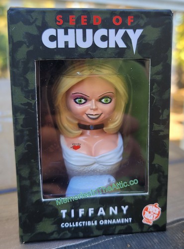 Child's Play Seed Of Chucky Tiffany Bust Christmas Ornament Horror Trick R Treat - 第 1/3 張圖片