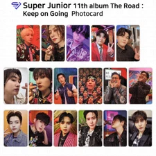 Super Junior 11th Album The Road Keep on Going Official Photocard KPOP K-POP