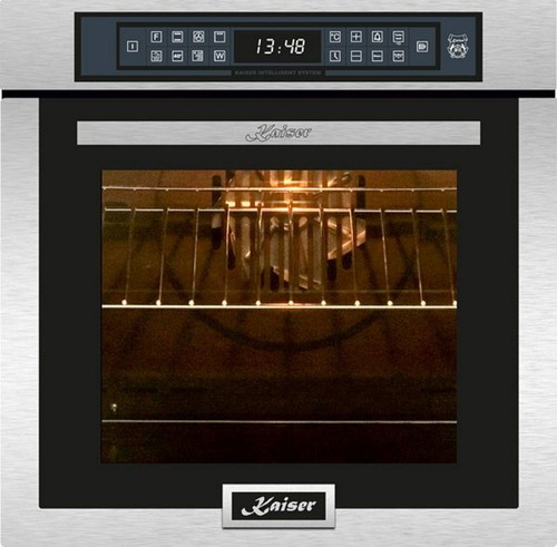 Kaiser EH 6306 R  Einbaubackofen 79L 15 Fkt. Friteuse+KCG 6380 W  Gaskochfeld - Bild 2 von 10