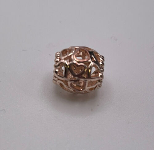 former Contest Morning Pandora Hearts All Over 14K Rose Gold-Plated Mixed Metal Charm  5700302276534 | eBay