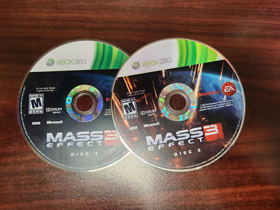 Mass Effect 3 (Microsoft Xbox 360, 2012) NO TRACKING - 2 DISCS ONLY 581