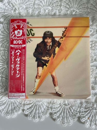 AC/DC High Voltage ORIGINAL Japan Mini LP CD Paper Sleeve w/OBI SICP-1700 NEW
