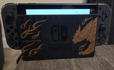 Nintendo Switch Monster Hunter Rise Deluxe Edition Console - Complete - Clean