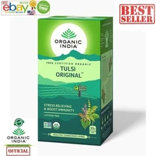 Tulsi Original OFFICIAL USA Tea USDA Organic India USA OFFICIAL