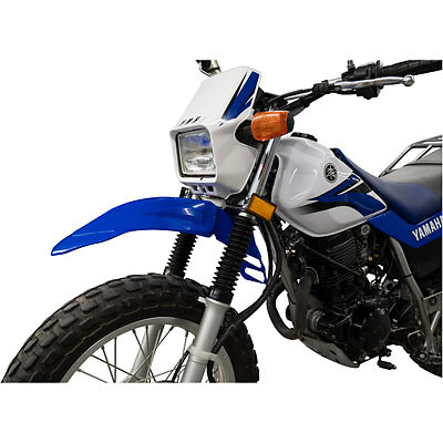 High Fender Kit w/Acerbis Blue Fender–Fits: Yamaha TW200 Trailway