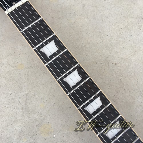 Vintage Relic Les Paul Electric Guitar Flame Maple Top Mahogany Cherry Sunburst - Picture 8 of 19