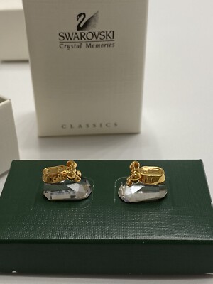 Swarovski Crystal Memories ベビーシューズ 置物 Swarovski Crystal Memories Classics Baby Shoes with Box | eBay