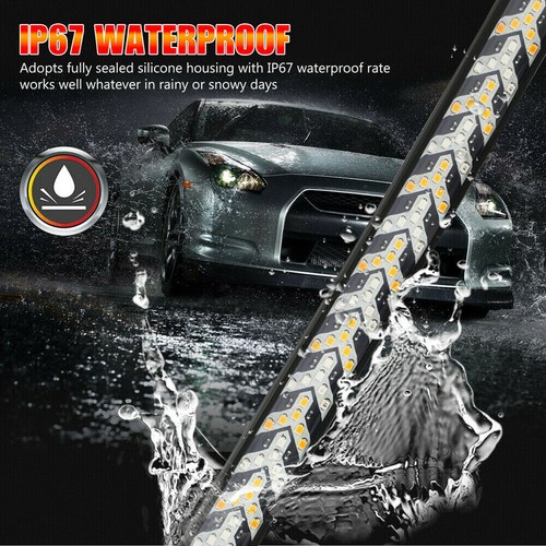 60" Truck Tailgate LED Light Bar Brake Reverse Turn Signal Stop Tail Strip - Picture 8 of 11