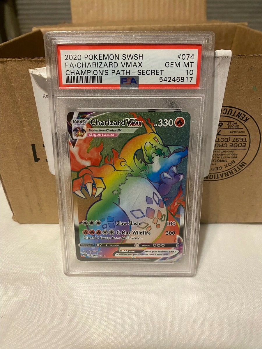 Pokémon TCG Charizard VMAX Champion's Path 074/073 Holo Pokémon TCG Charizard VMAX Champion's Path 074/073 Holo