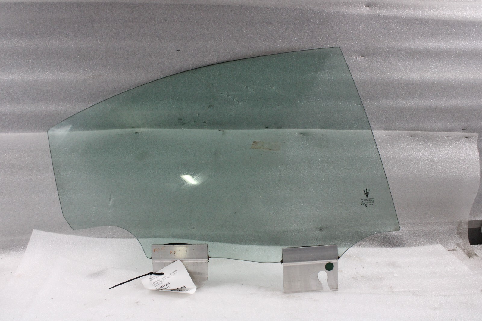 2015 Maserati Ghibli, RH, Right, Rear Door Glass, Used, P/N 670038121