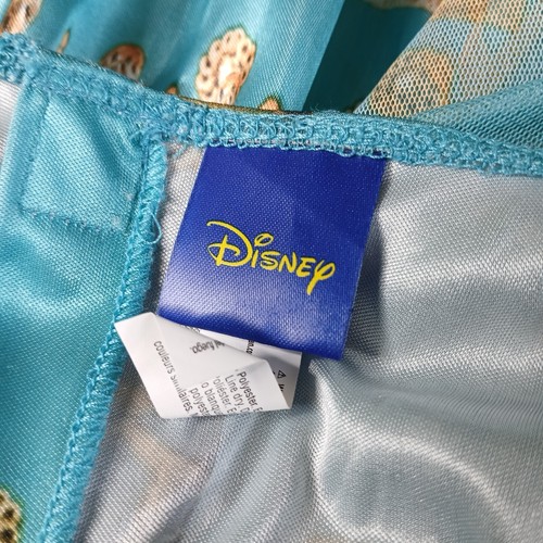 Disney Aladdin Princess Jasmine Costume Girl Medium 8-10 1 Pc Jumpsuit Cape - Picture 9 of 19