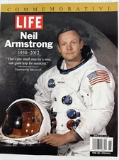 Astronaut Neil Armstrong Commemorative Issue of TIME   First Man on the Moon