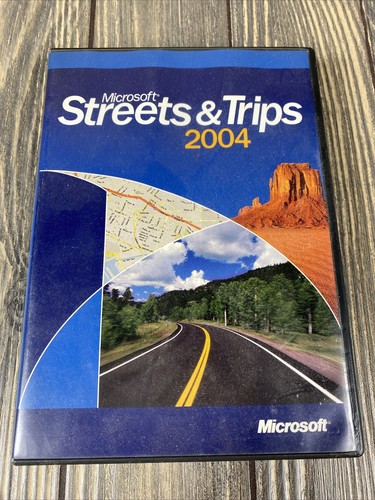 Microsoft Streets And Trips 2004 Computer PC Program | eBay