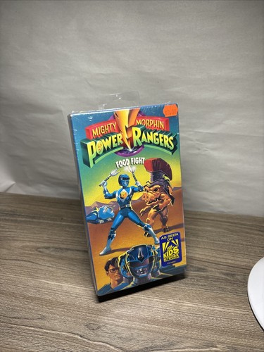 Sealed Mighty Morphin Power Rangers - Food Fight VHS NEW RARE