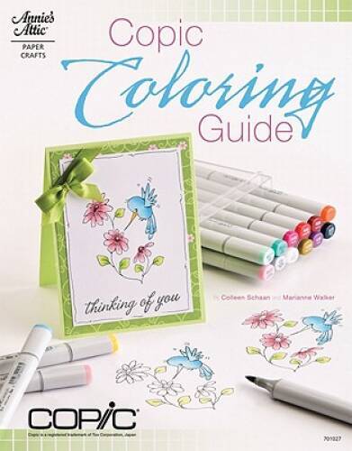 Copic Markers Coloring Guide - Paperback By Schaan, Colleen - GOOD