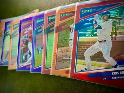 2021 MLB Panini Donruss Base RED/ORANGE/PURPLE HOLO - COMPLETE YOUR SET - PHOTOS