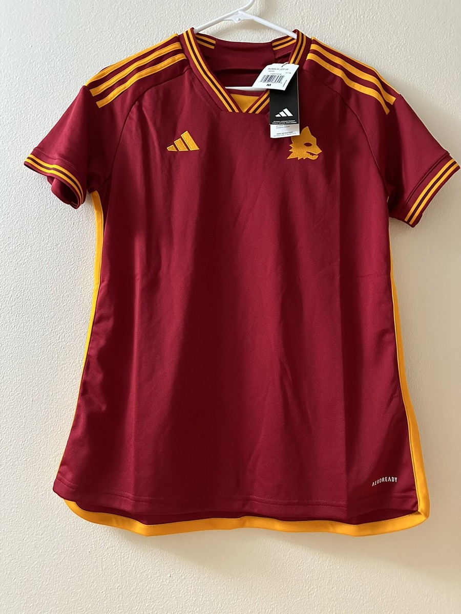 ウェア AS ROMA 2023 2024 HOME AS Roma 2023/24 adidas Home Kit - FOOTBALL FASHION