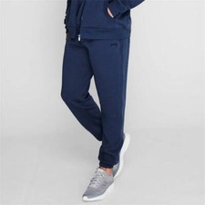 Slazenger Closed Hem Fleece Pant Tracksuit Bottoms Jogging Pant XS - 5XL