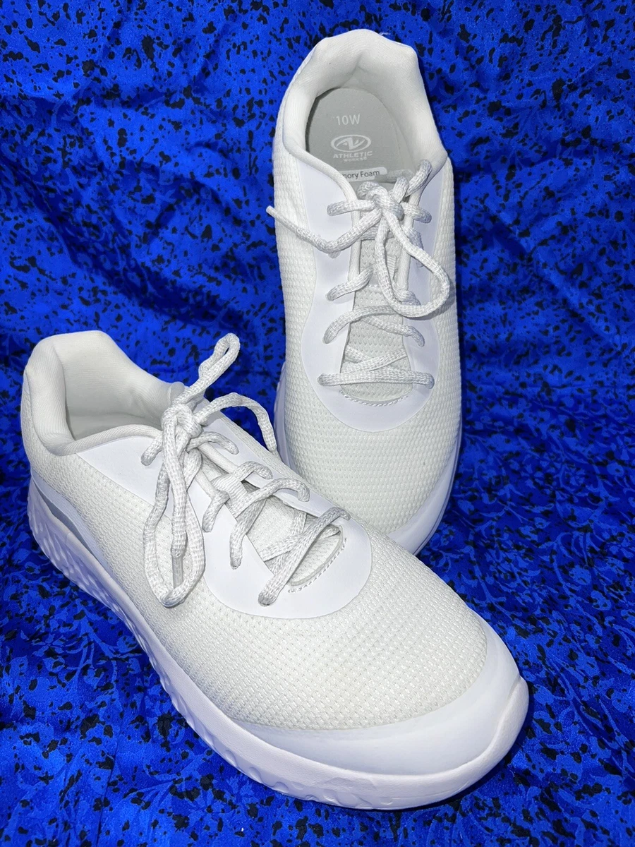 Athletic works shop shoes white