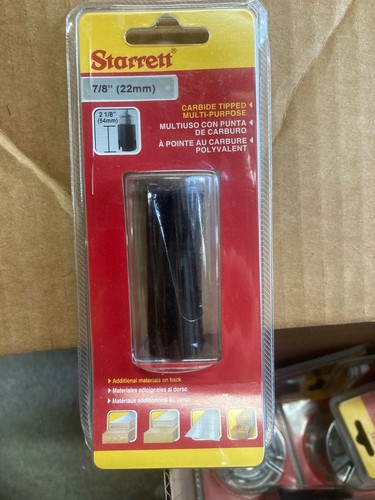 Starrett Tungsten Carbide Tipped Multi 