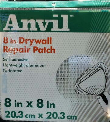 ONE Anvil 82552 - 8 In. X 8 In. Drywall Repair Patch  lightweight aluminum (V21