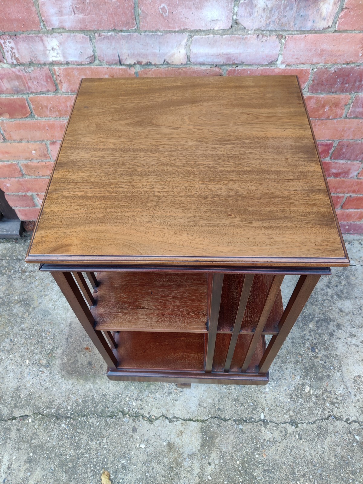 Antique revolving bookcase eBay