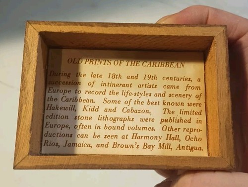 Small Wooden Pineapple Annabella Box Hand Made In Caribbean Trinket Box 1987 - Picture 3 of 9