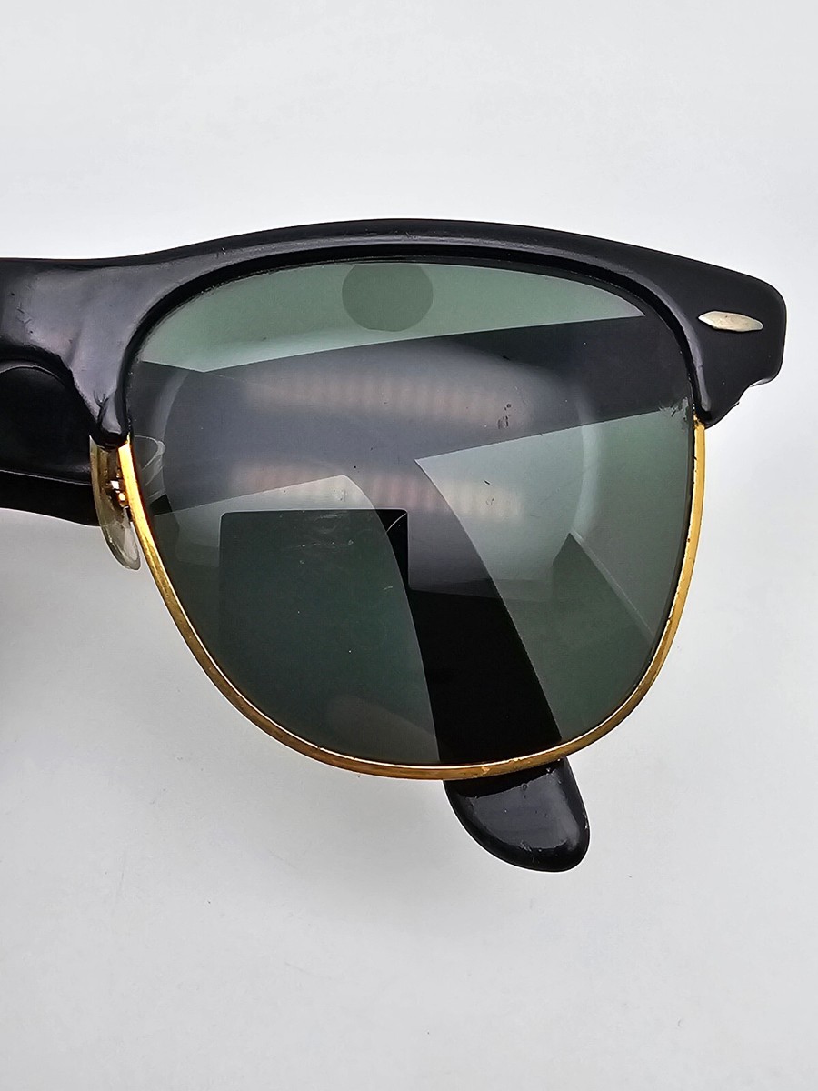 Ray-Ban B&L Wayfarer Max II W1272 Ebony Gold Frame G-15 Lens