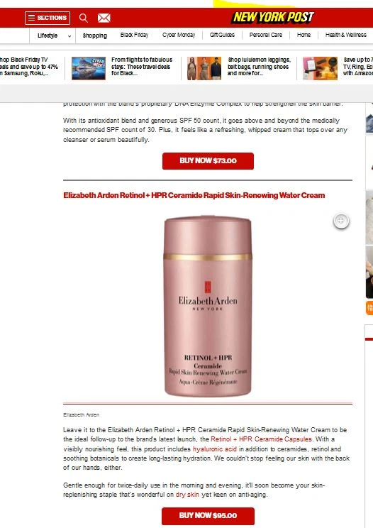 2027+ Elizabeth Arden Retinol Ceramida 90 Cápsulas SUERO NOCTURNO BORRADOR LÍNEA Foto 4 de 4