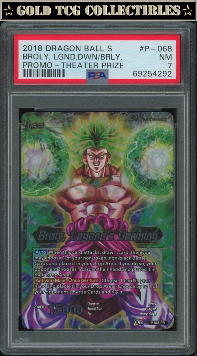 psa graded dragon ball super cards 2021 DRAGON BALL SUPER BERGAMO, GUIDANCE/ACE #P-329