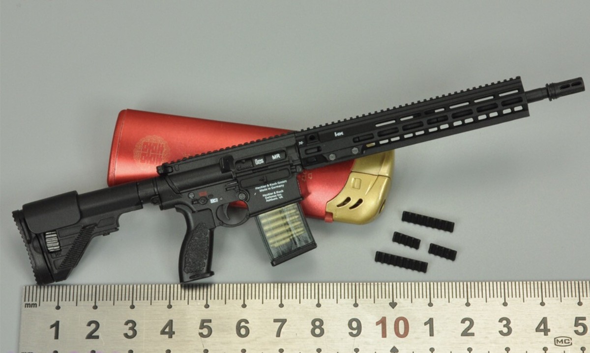 T-2 ハーフスケール　プラズマライフル Black Rifle for SMG M110A1 CSASS 1/6 Scale Action Figure | eBay