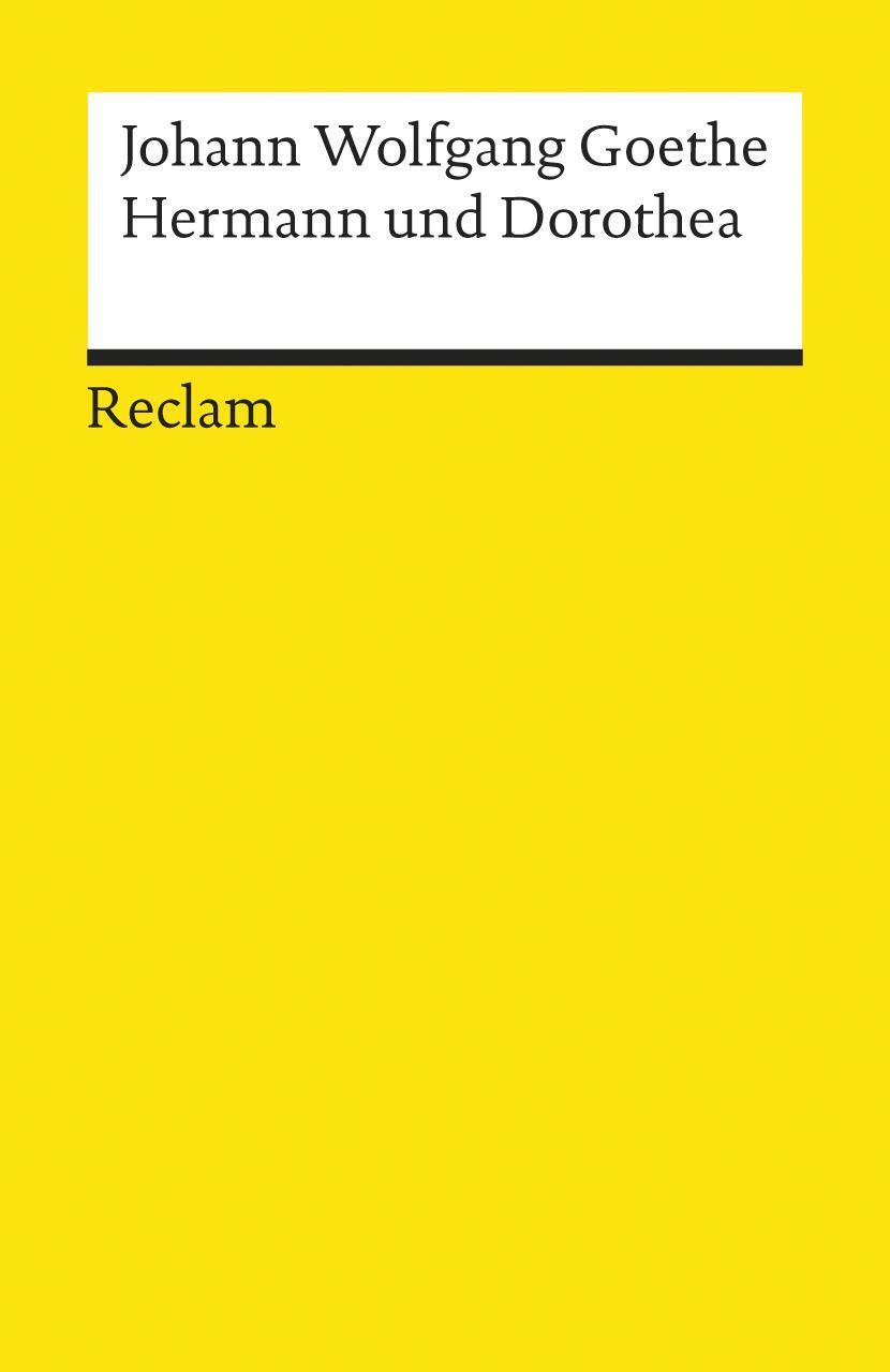 Thumbnail - Hermann Und Dorothea Johann Wolfgang Von Goethe