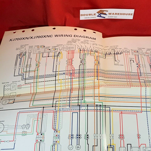 Yamaha Wiring Diagram XJ700XN / XJ700XNC