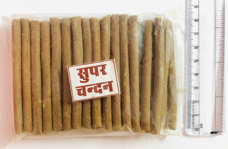 Indian CHANDAN SANDALWOOD DHOOP INCENSE STICK 45-50 pc meditation puja FREE SHIP - Image 3 of 4