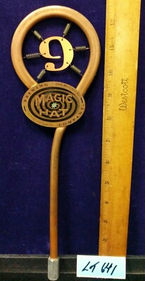 Nice Magic Hat 9 Copper Ale Beer Tap Draft Handle Bar Pub Tap Handle Lot 641