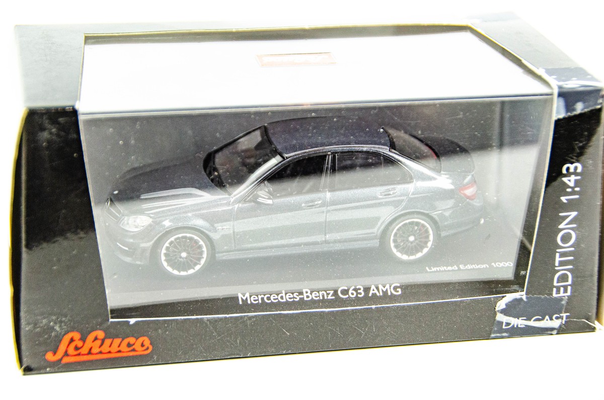 Schuco 1/43 Mercedes-Benz C63 AMG Grey Gray Limited Edition 1 of