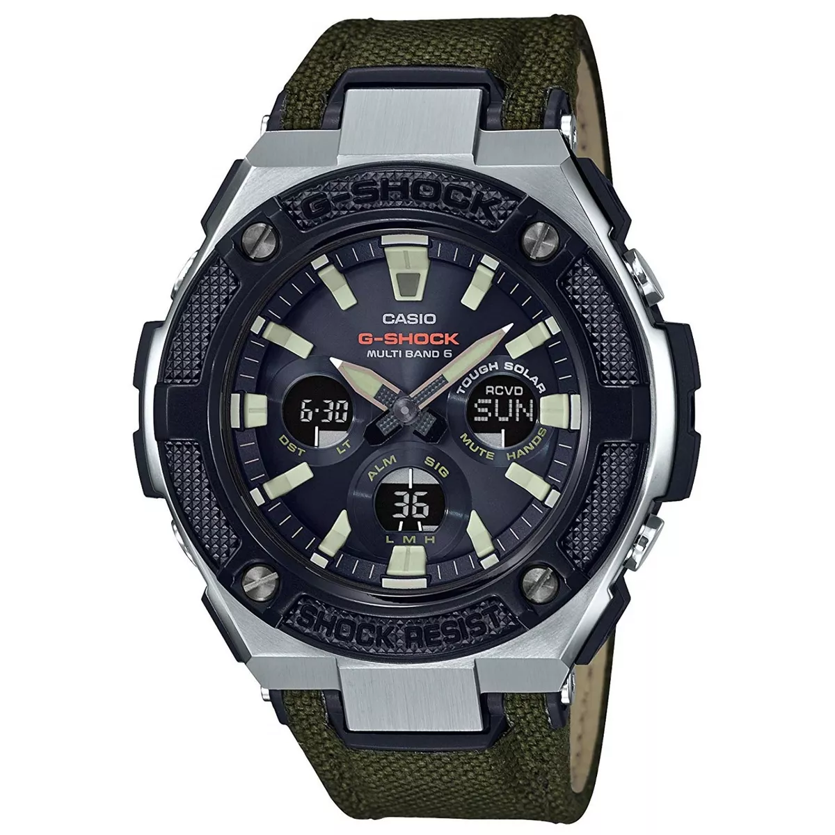 Casio G-Shock G-STEEL GST-W330AC-3AJF MILITARY STREET Watch GST-W330AC-3A | eBay