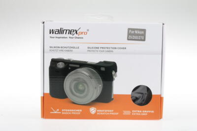 WALIMEX Silikon - Schutzhülle für Nikon Z7II / Z6II / Z5