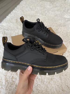 Dr. Martens Reeder Black Utility Lace Oxfords Air Wair Men display picture 2