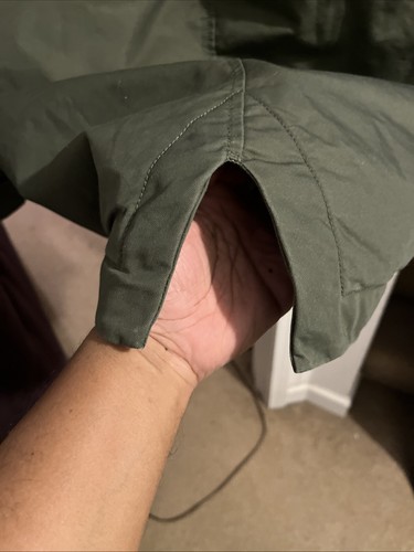 Superdry Rookie Service Mens Military Parka Sz XL Olive Army Green Midweight - Picture 15 of 22