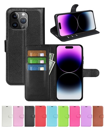 Bling Flip Leder Diamanten Geldbörse Damen Handy Abdeckung Etui für Motorola Nokia - Bild 9 von 18