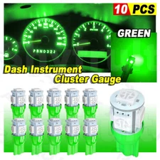 Dash Instrument Cluster Gauge GREEN LED LIGHT UPGRADE KIT Fits 97-02 Ford Escort