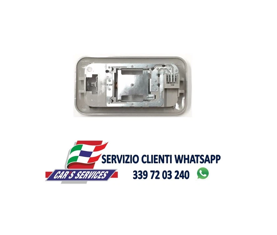 PLAFONIERA LUCE ABITACOLO ILLUMINAZIONE INTERNA PER FIAT PANDA DAL 2003 AL 2012 - Immagine 2 di 2