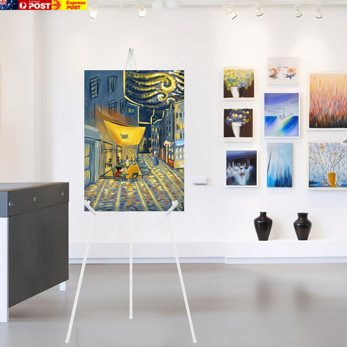 Easel Stand 66 Inches, Lightweight Adjustable Art Easel for Display, Wedding Sig - Picture 6 of 7