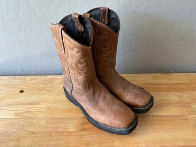 J.B. Dillon Authentic Mens Cowboy Boots - Size 10.5 EEE - Mexico - Worn Once