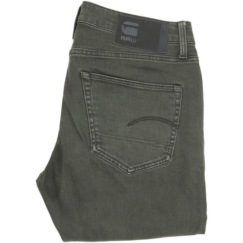 G-Star 3301 Deconstruted Men Khaki Skinny Slim Stretch Jeans W31 L34 (53107) - Picture 5 of 7
