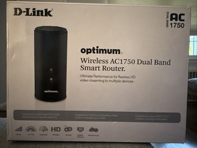 D-Link Optimum Wireless AC1750 Dual Band Smart Router speed-up to 1750 Mbps