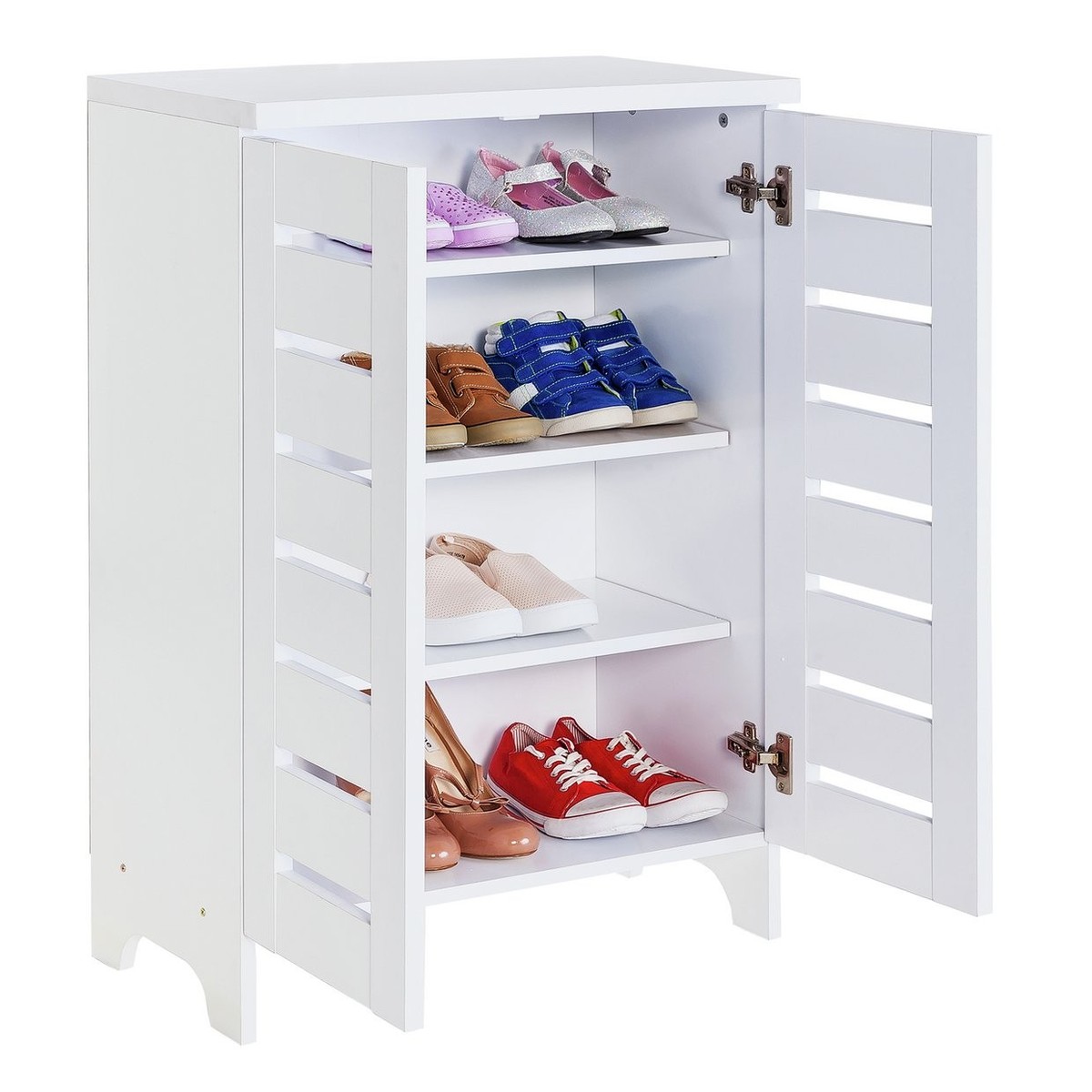 Shoe Bench Shoe Rack Cabinet Argos Argos Home Slatted Door