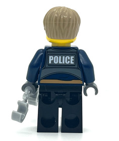 Chase McCain dark blue uniform Lego City Undercover Lego Minifigure 60138